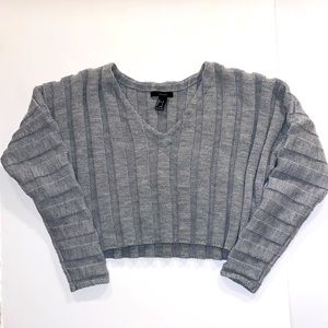 COPY - Forever 21 Cropped V-neck sweater
